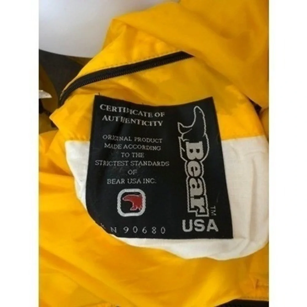 Rare VTG Bear USA Extreme Weather Reversible Duck Down Puffer Jacket Size 2XL‎